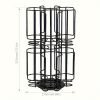 1Pc 4 rows of 64 Coffee Capsule Organizer High Quality Carbon Steel Rustproof and Non-slip Capsule Display Rack Kitchen Storage Equipment and Storage