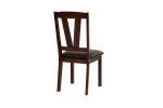 Dining Table 4x Side Chairs 1x Bench 6pcs Dining Set Walnut Finish Dining Room Furniture Transitional Style