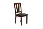 Dining Table 4x Side Chairs 1x Bench 6pcs Dining Set Walnut Finish Dining Room Furniture Transitional Style