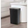 13.2 Gallon Trash Can, Plastic Motion Sensor Kitchen Trash Can, Black