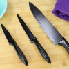 Chef Craft Premium Paring Knife with Sheath, 3 inch Blade 8 inches in Length, Black