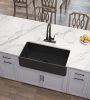 Inch White Farmhouse Sink Deep Apron Sink Undermount Farmhouse Kitchen Sink Single Farm Sink